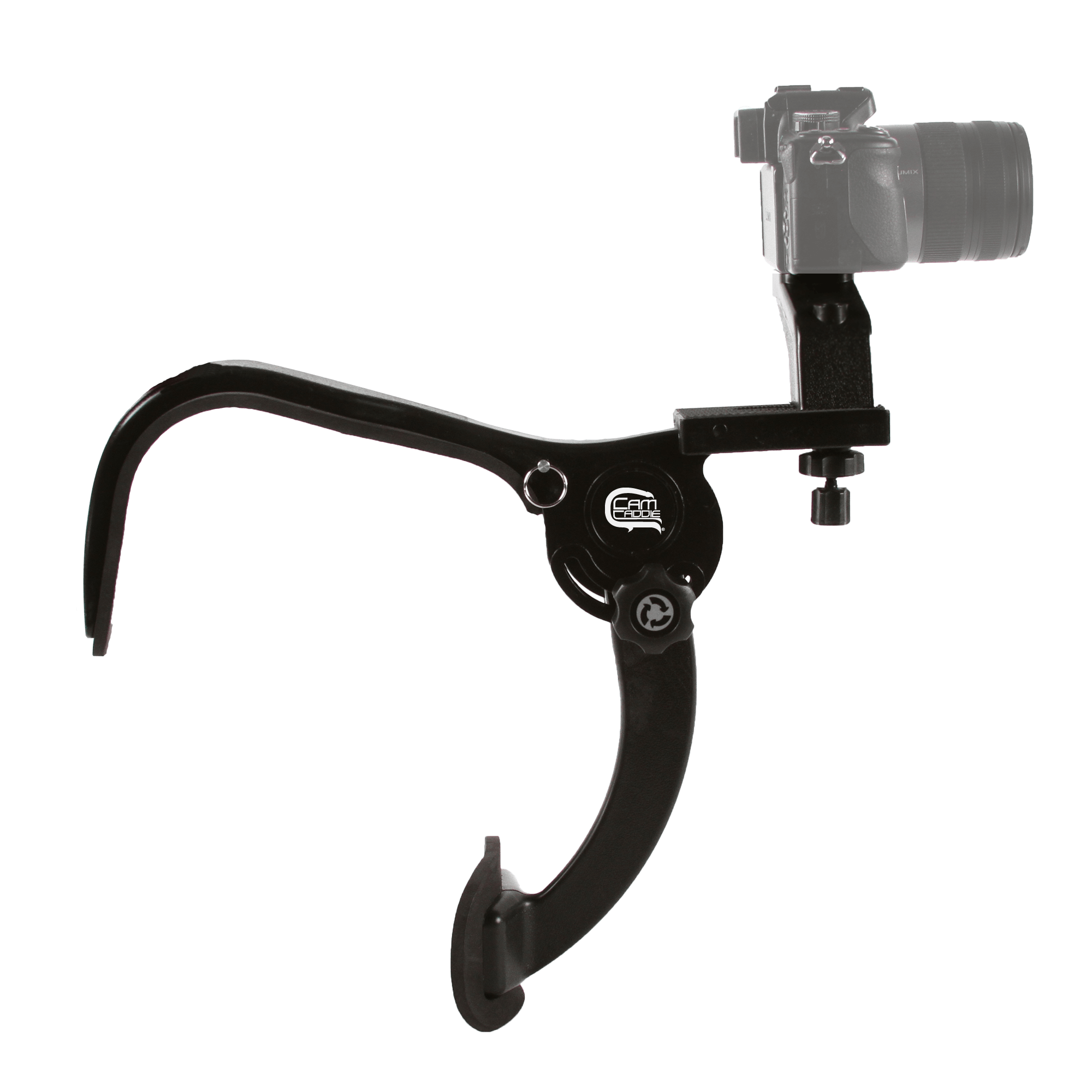 Shoulder Support Rig for DSLR, Mirrorless, Smartphone and POV Style Cameras - CamCaddie.com