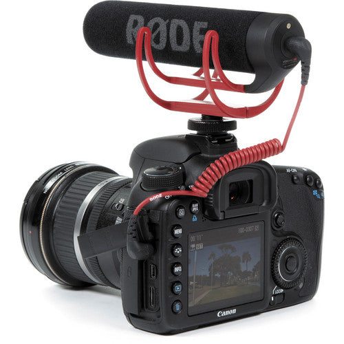 RODE VideoMic GO Camera Shotgun Microphone with Integrated Cold-Shoe Mount and Windshield - Cam Caddie - The Original Universal Stabilizing Camera Handle