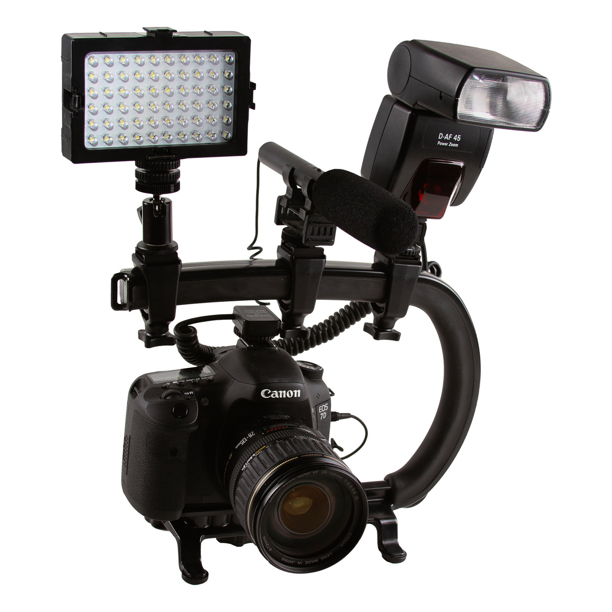 Cam Caddie Scorpion Original Camera Stabilizer Handle with Bonus Accessory Shoe - Cam Caddie - The Original Universal Stabilizing Camera Handle