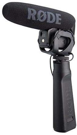 RODE VideoMic PRO-R Camera Mount Shotgun Condenser Microphone - Cam Caddie - The Original Universal Stabilizing Camera Handle