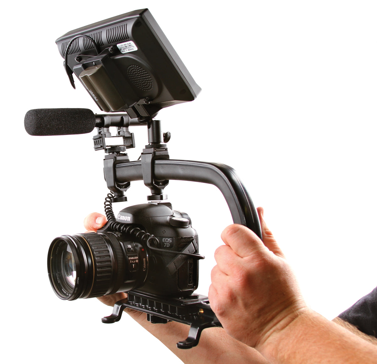 Cam Caddie Scorpion Original Camera Stabilizer Handle with Bonus Accessory Shoe - Cam Caddie - The Original Universal Stabilizing Camera Handle