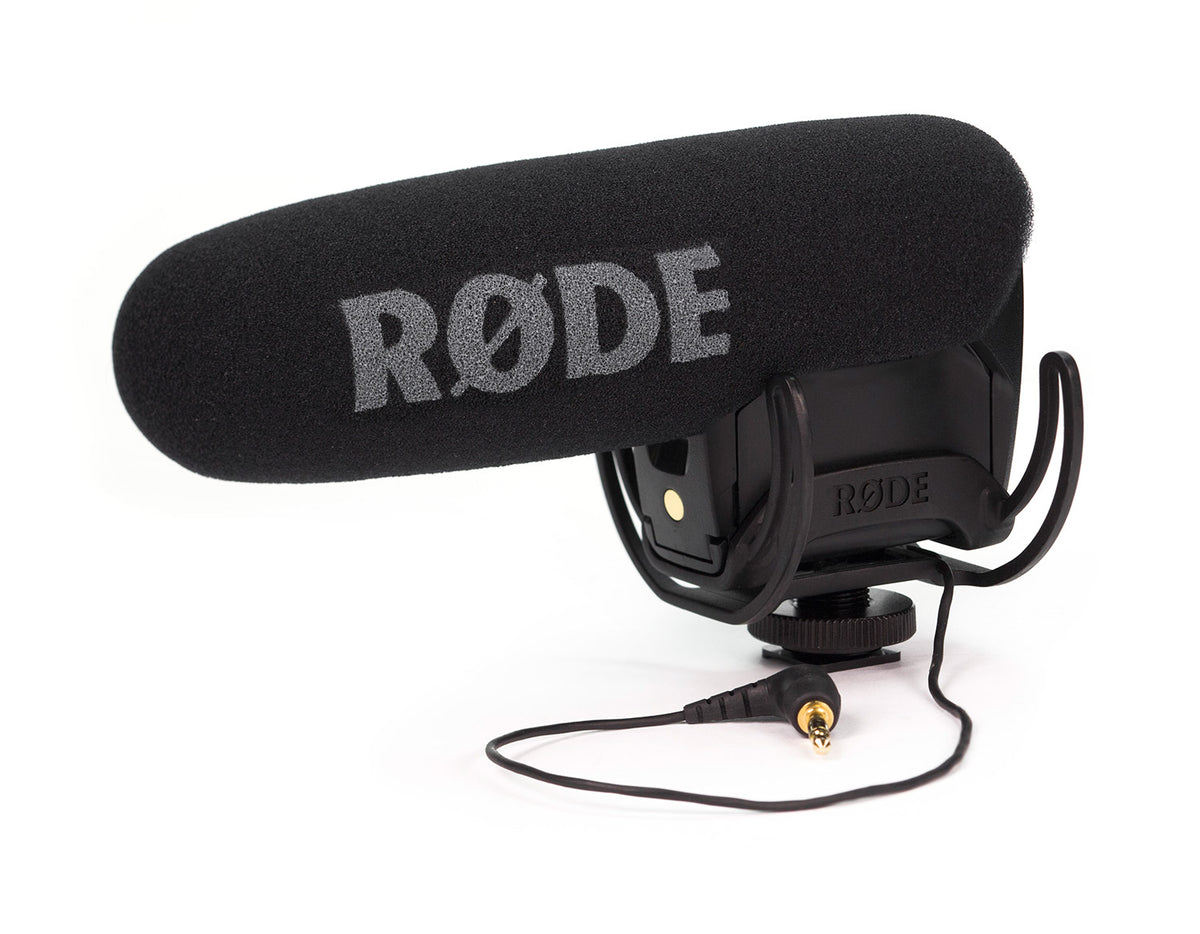 RODE VideoMic PRO-R Camera Mount Shotgun Condenser Microphone - Cam Caddie - The Original Universal Stabilizing Camera Handle