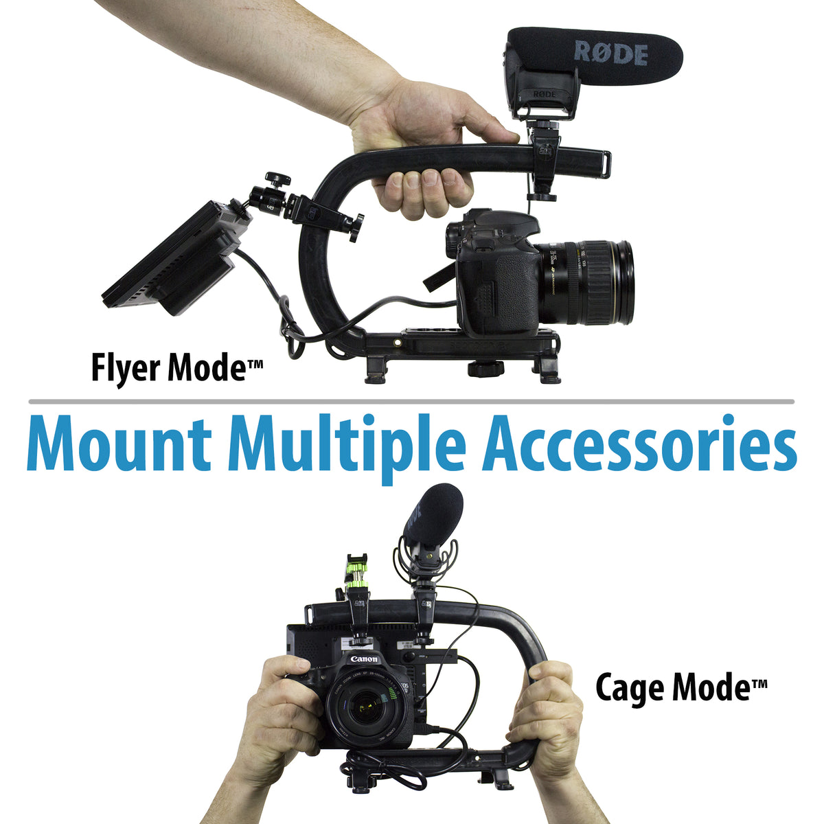 Cam Caddie Accessory Shoe Mount for Scorpion EX / Scorpion Original - Cam Caddie - The Original Universal Stabilizing Camera Handle