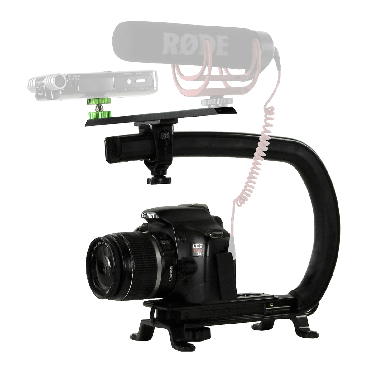 Cam Caddie Accessory Shoe Mount for Scorpion EX / Scorpion Original - Cam Caddie - The Original Universal Stabilizing Camera Handle