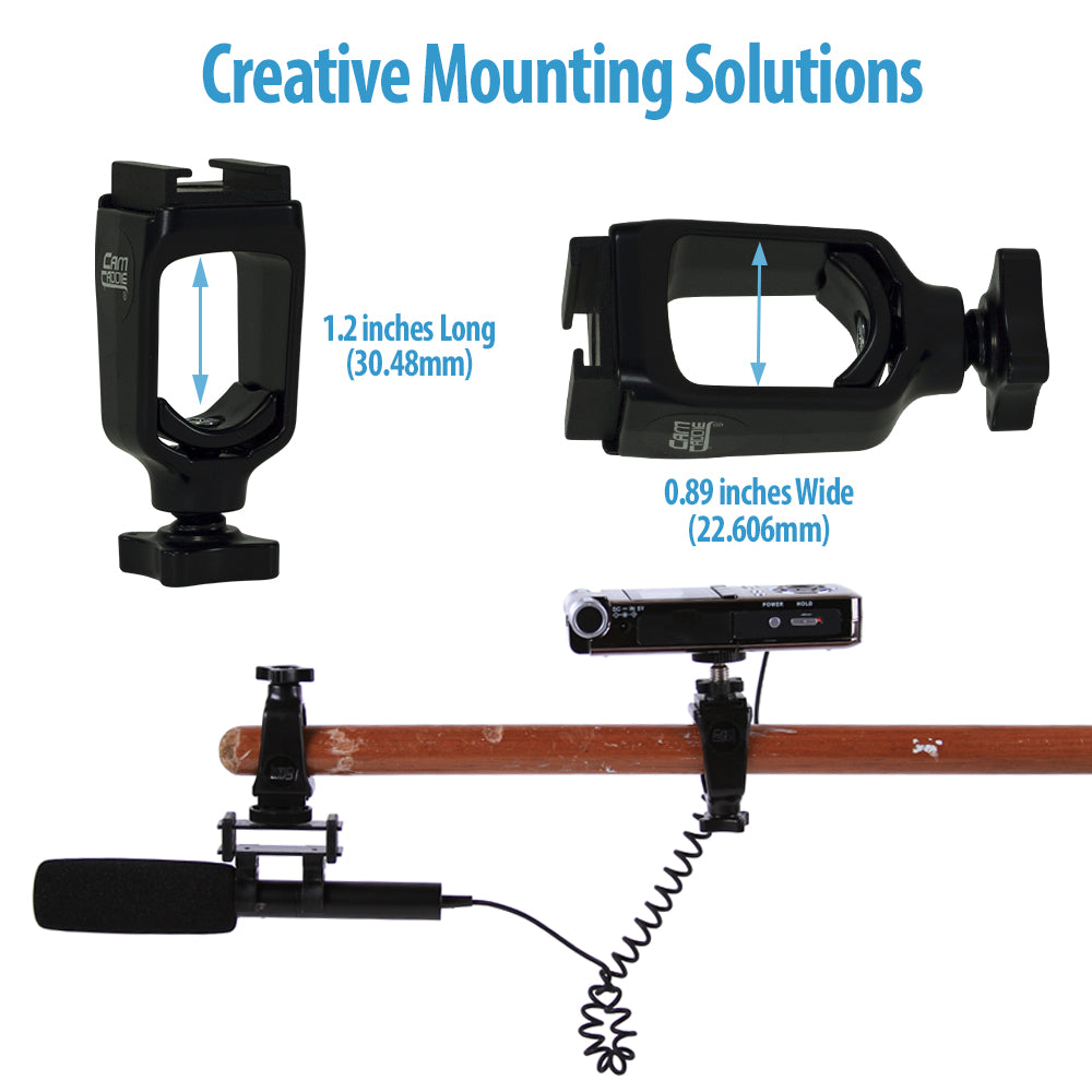 Cam Caddie Accessory Shoe Mount for Scorpion EX / Scorpion Original - Cam Caddie - The Original Universal Stabilizing Camera Handle