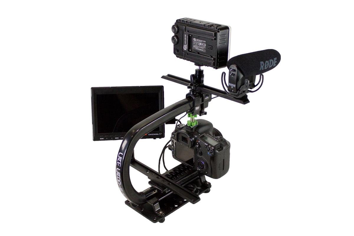 Cam Caddie Accessory Wing - 10 Inch Aluminum Flash Shoe Extention - Cam Caddie - The Original Universal Stabilizing Camera Handle