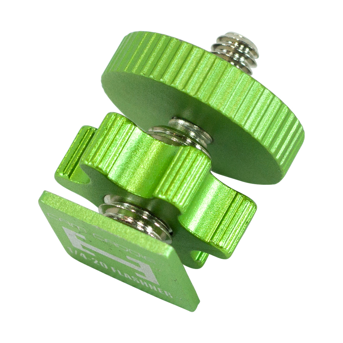 Cam Caddie 1/4&quot;-20 Flashner - Heavy Duty Camera Flash Shoe Adapter - Cam Caddie - The Original Universal Stabilizing Camera Handle