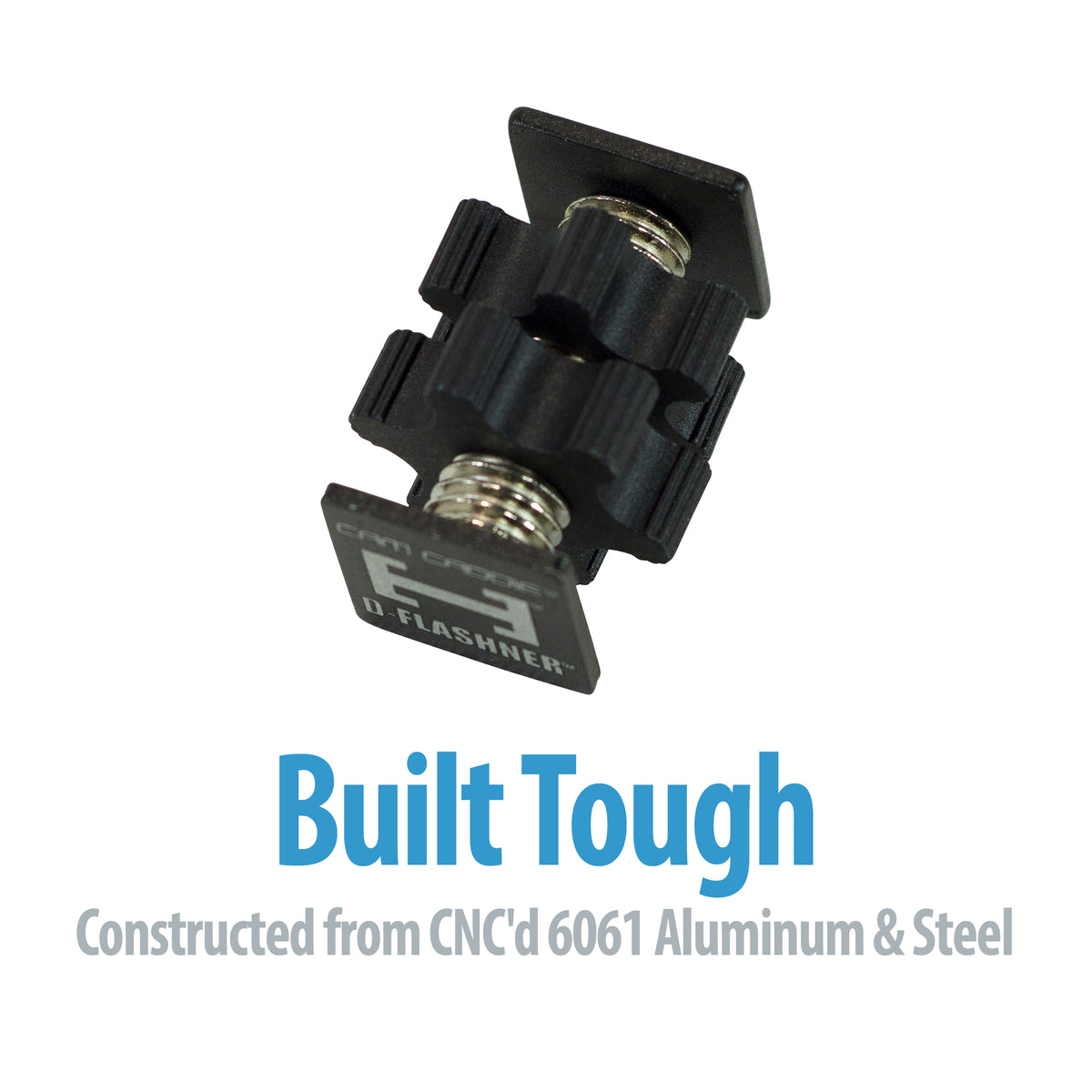 Cam Caddie D-Flashner Dual Sided Cold Shoe Flash Adapter - Cam Caddie - The Original Universal Stabilizing Camera Handle