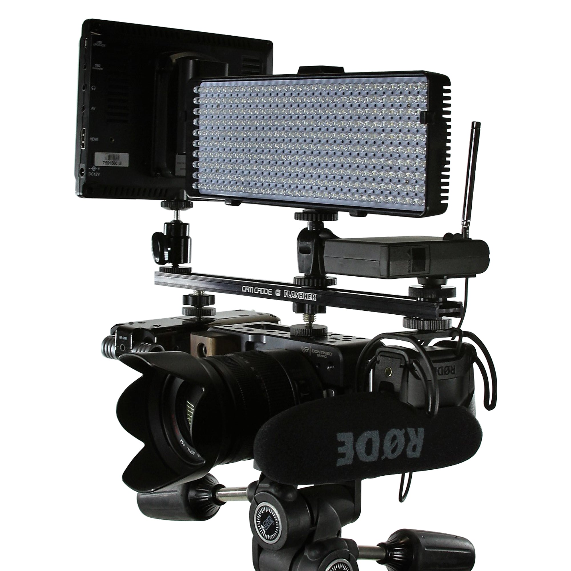 Cold Shoe Adapter for Camera Accessories Microphone, LED Light, EVF - CamCaddie.com