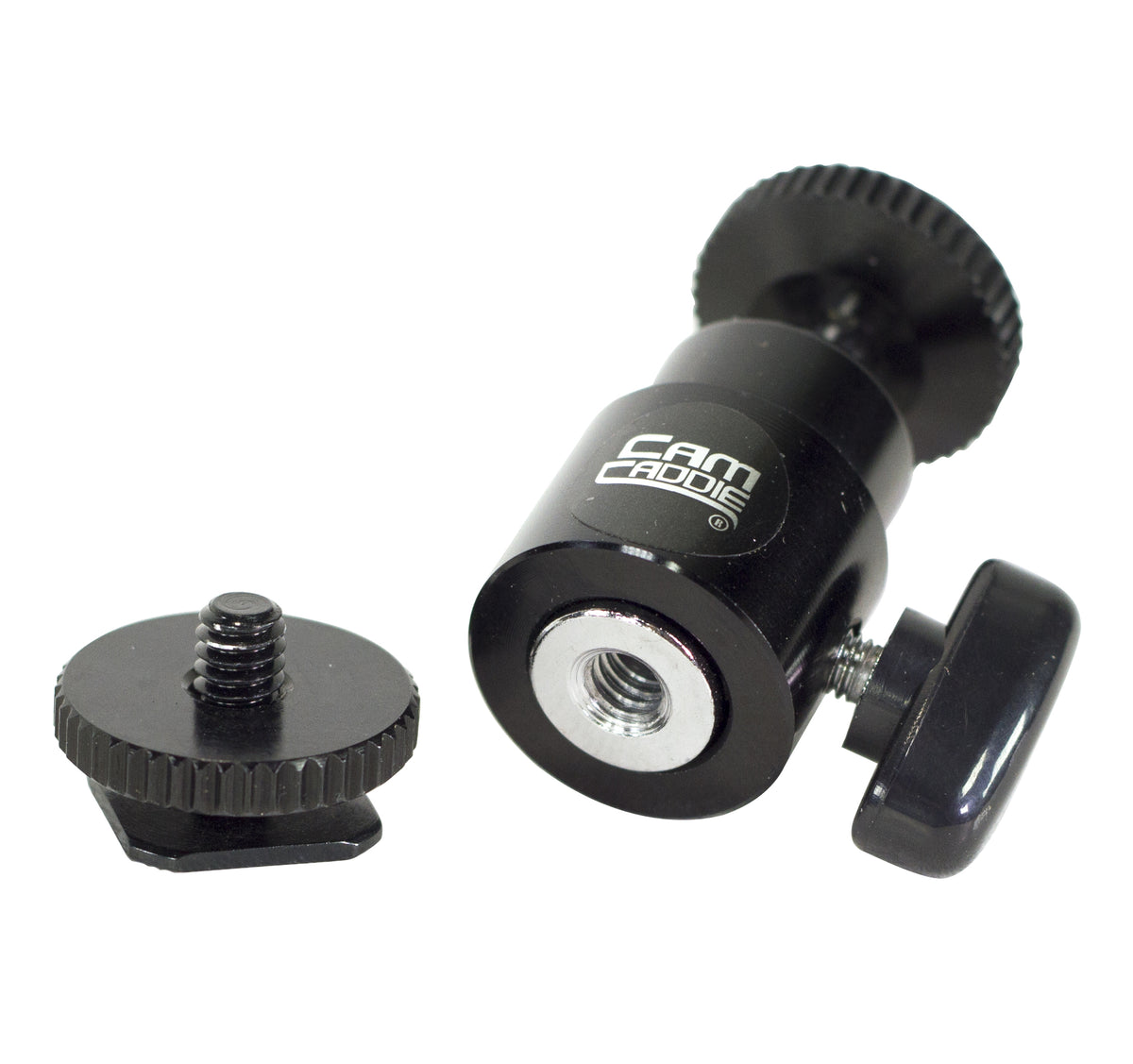 Cam Caddie Mini Ball Head 1/4&quot;-20 Camera Stabilizer Accessory Mount - Cam Caddie - The Original Universal Stabilizing Camera Handle