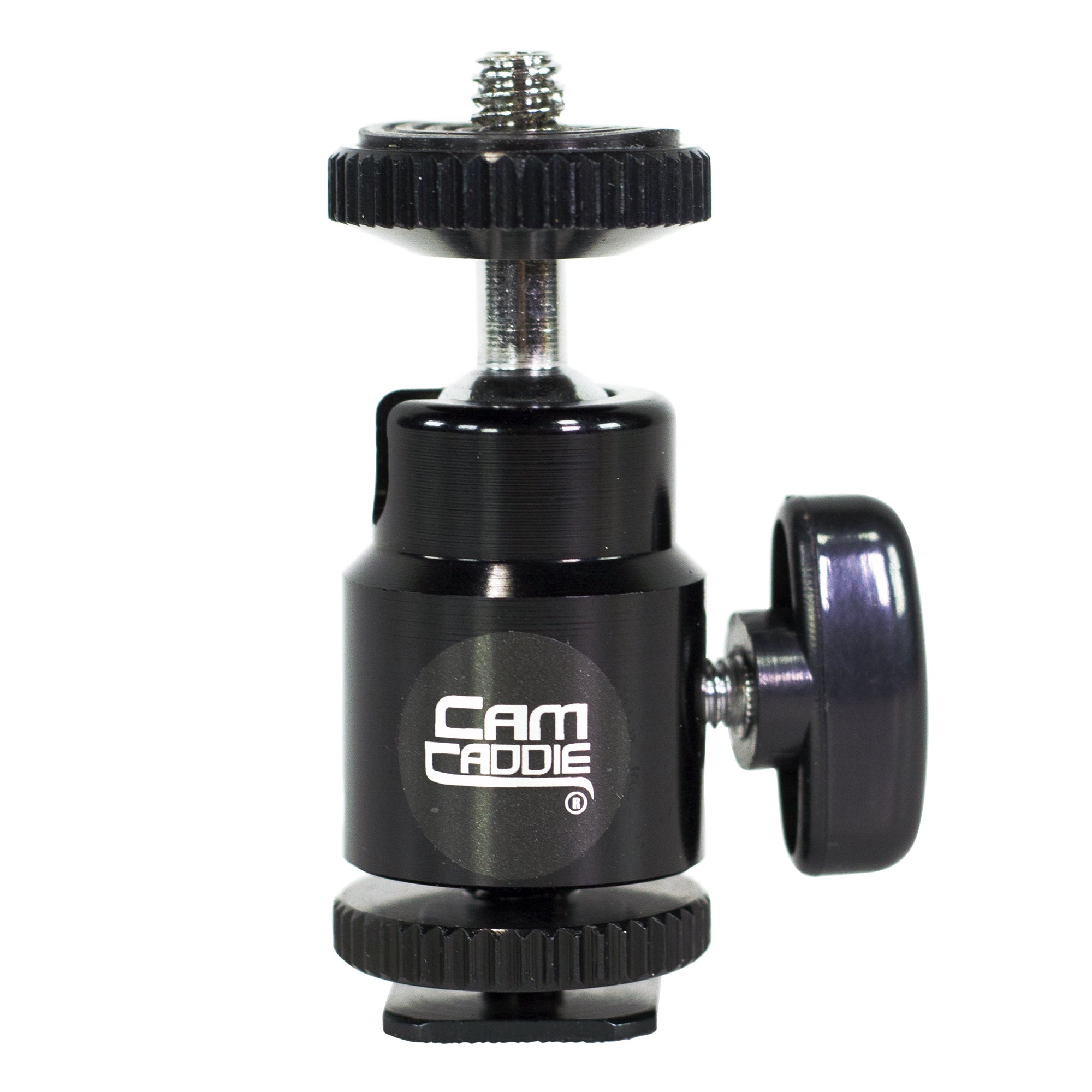 Cam Caddie Mini Ball Head 1/4"-20 Camera Stabilizer Accessory Mount - Cam Caddie - The Original Universal Stabilizing Camera Handle