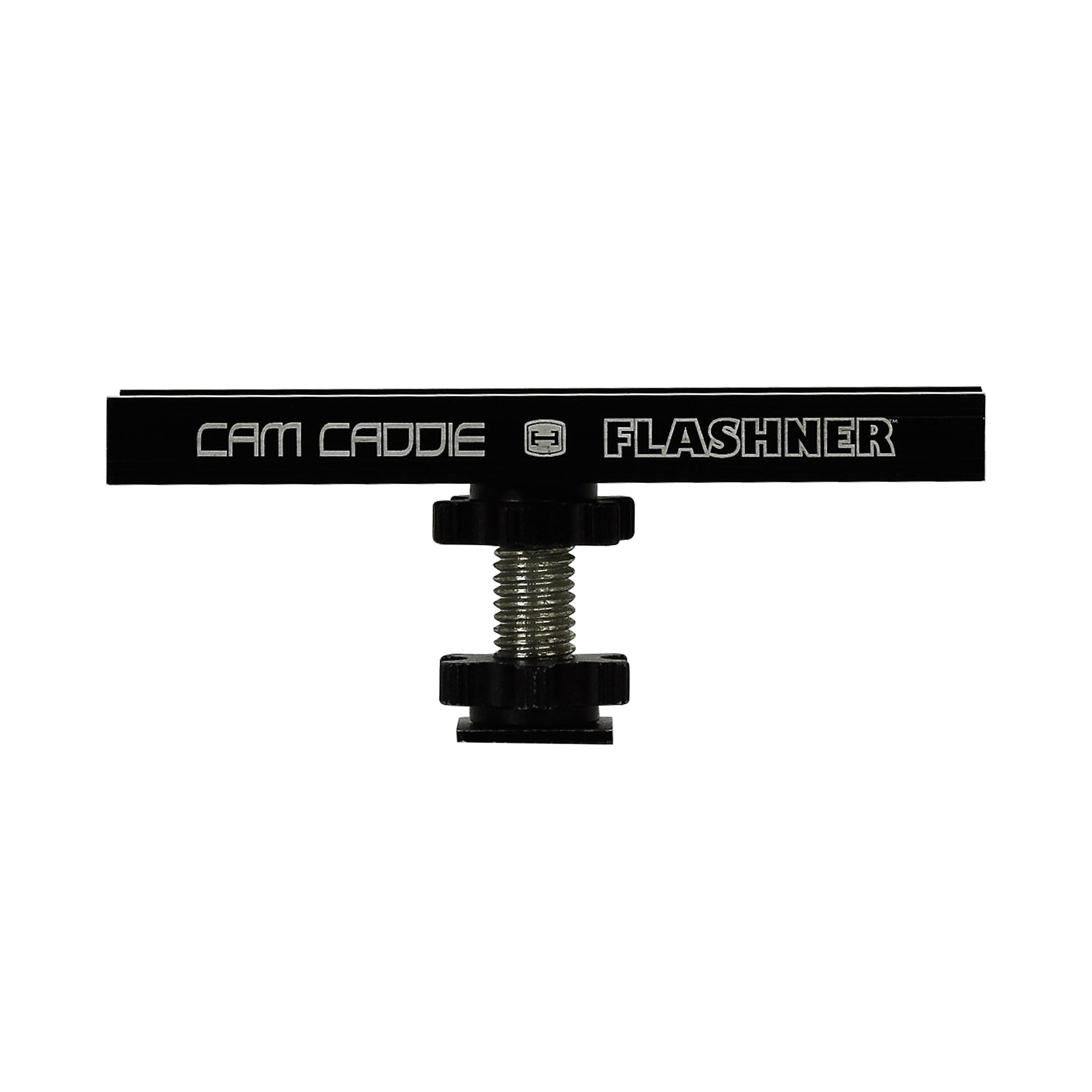 Cam Caddie 4 Inch Flashner Kit - Flash Shoe Extension Bracket for DSLR and Mirrorless Cameras - Cam Caddie - The Original Universal Stabilizing Camera Handle