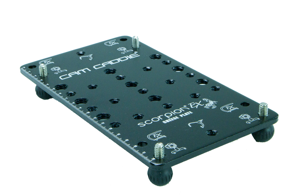 Cam Caddie Scorpion EX Cheese Plate / Professional Tripod Mount - Cam Caddie - The Original Universal Stabilizing Camera Handle