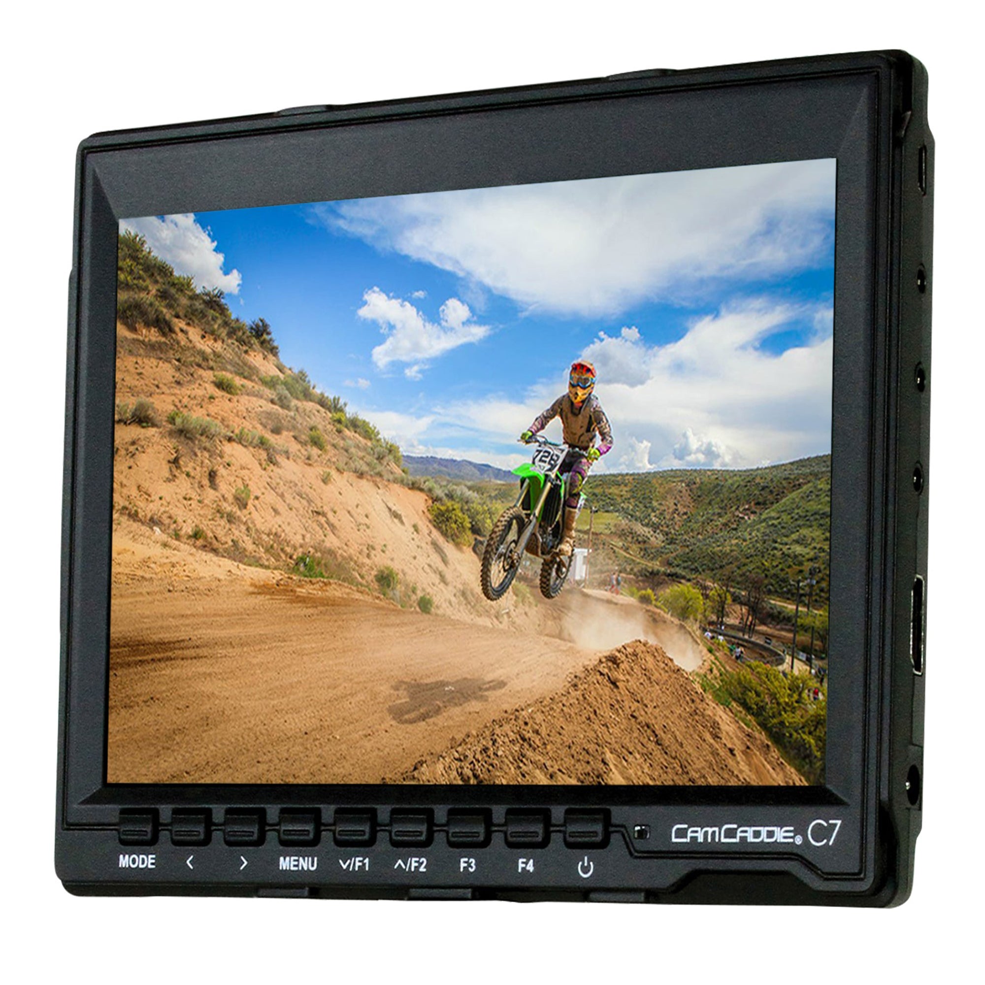 Cam Caddie C7 7" 1280 x 800 HD IPS Field Monitor with EU Compatible Power Supply - Cam Caddie - The Original Universal Stabilizing Camera Handle