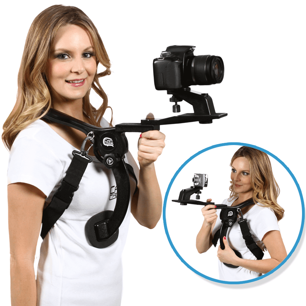 Camera Shoulder Rig Kit - Supporto A Spalla Per DSLR E Videocamere, Stabilizzatore Video - Foto 8
