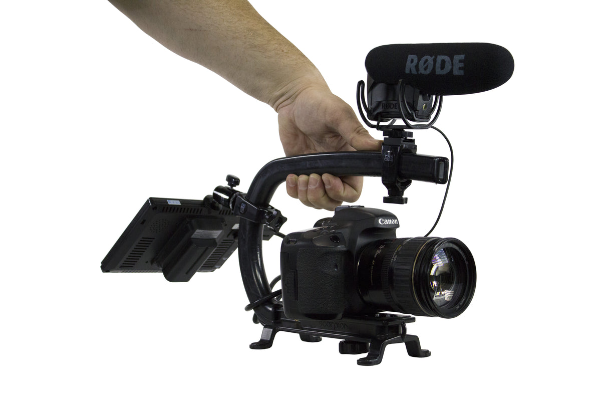 Cam Caddie Scorpion Skate Edition DSLR/GoPro/Mirrorless Camera Stabilizer Handle - Cam Caddie - The Original Universal Stabilizing Camera Handle