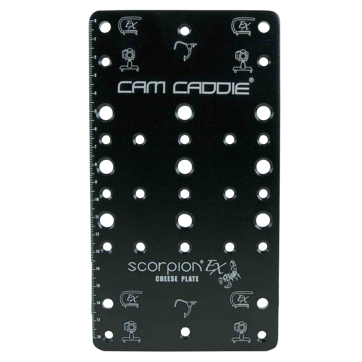 Cam Caddie Scorpion EX Cheese Plate / Professional Tripod Mount - CamCaddie.com
