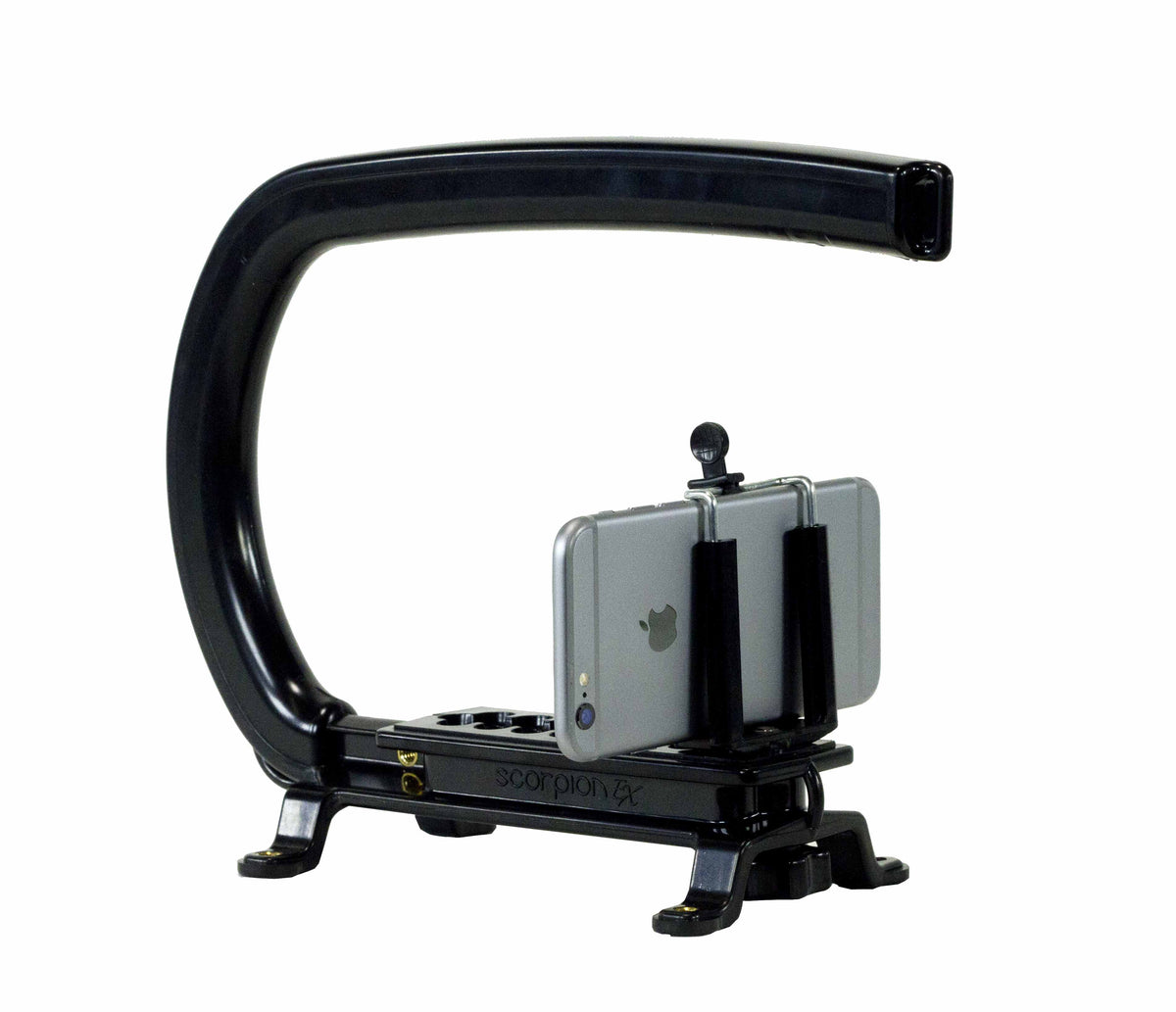 Cam Caddie Smartphone Camera Stabilizer Tripod Mount - Works with iPhone 12 Pro , Galaxy S20, Note 20 and More - Cam Caddie - The Original Universal Stabilizing Camera Handle