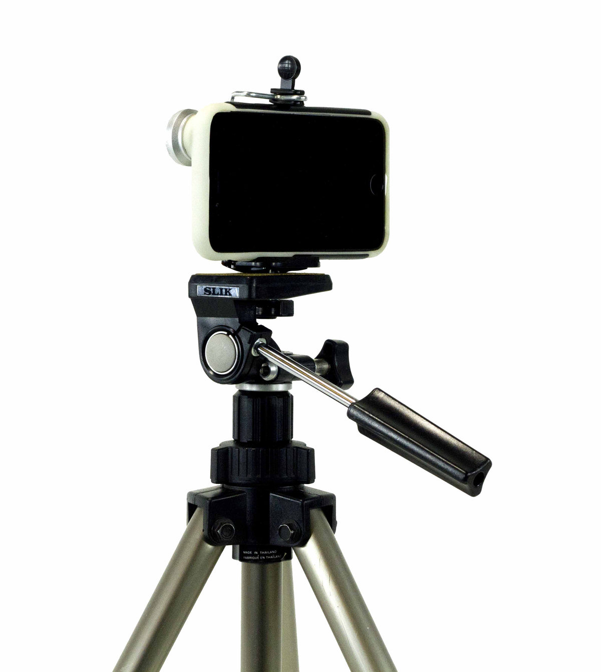 Cam Caddie Smartphone Camera Stabilizer Tripod Mount - Works with iPhone 12 Pro , Galaxy S20, Note 20 and More - Cam Caddie - The Original Universal Stabilizing Camera Handle