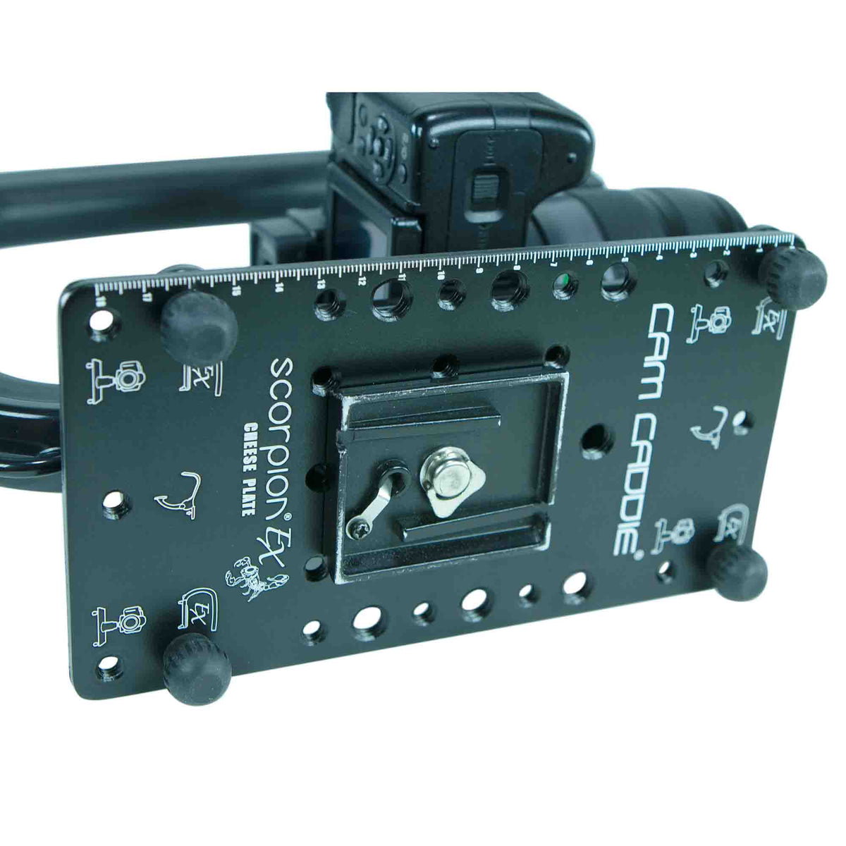 Cam Caddie Scorpion EX Cheese Plate / Professional Tripod Mount - CamCaddie.com