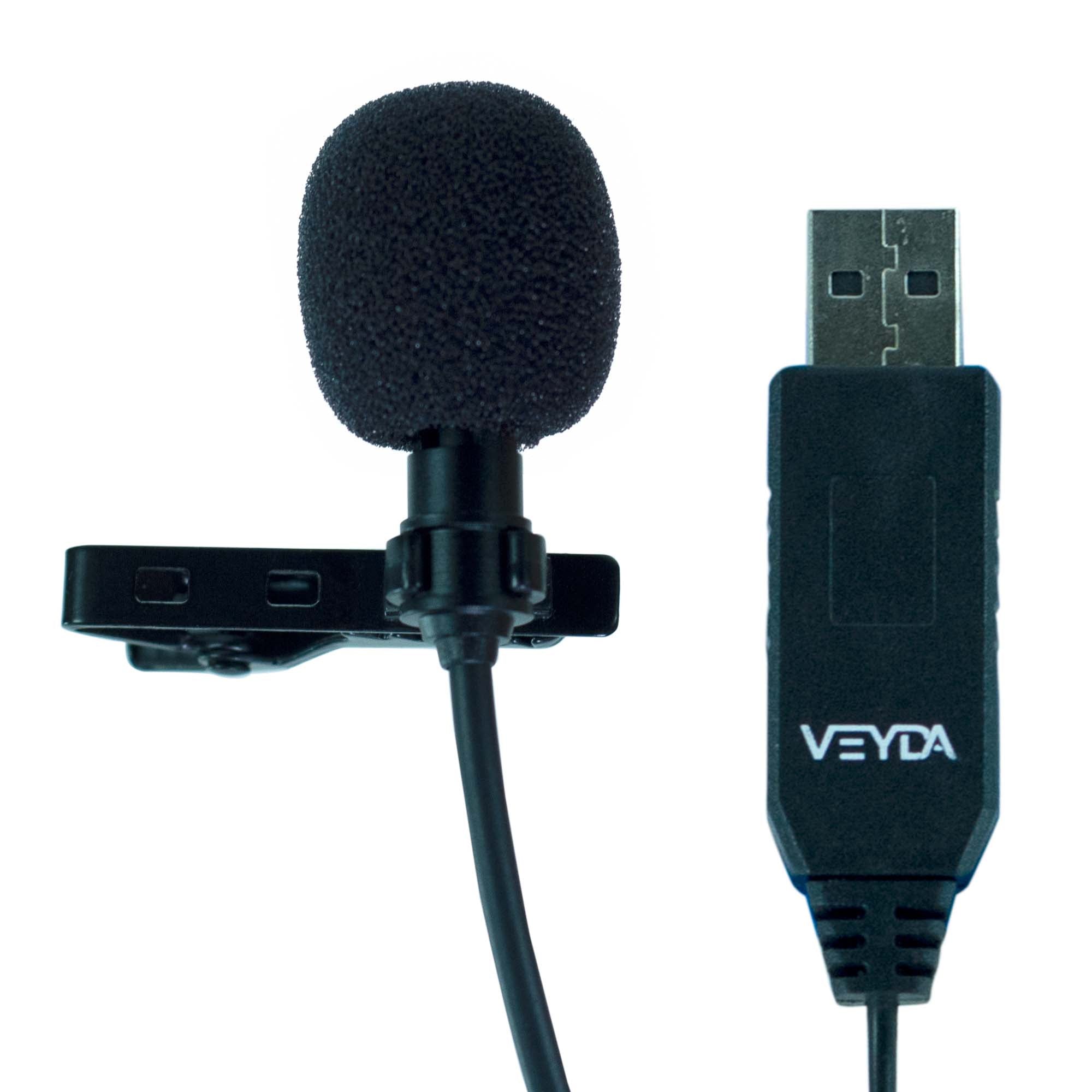 VEYDA VD-LU1 USB LAVALIER  MICROPHONE - CamCaddie.com