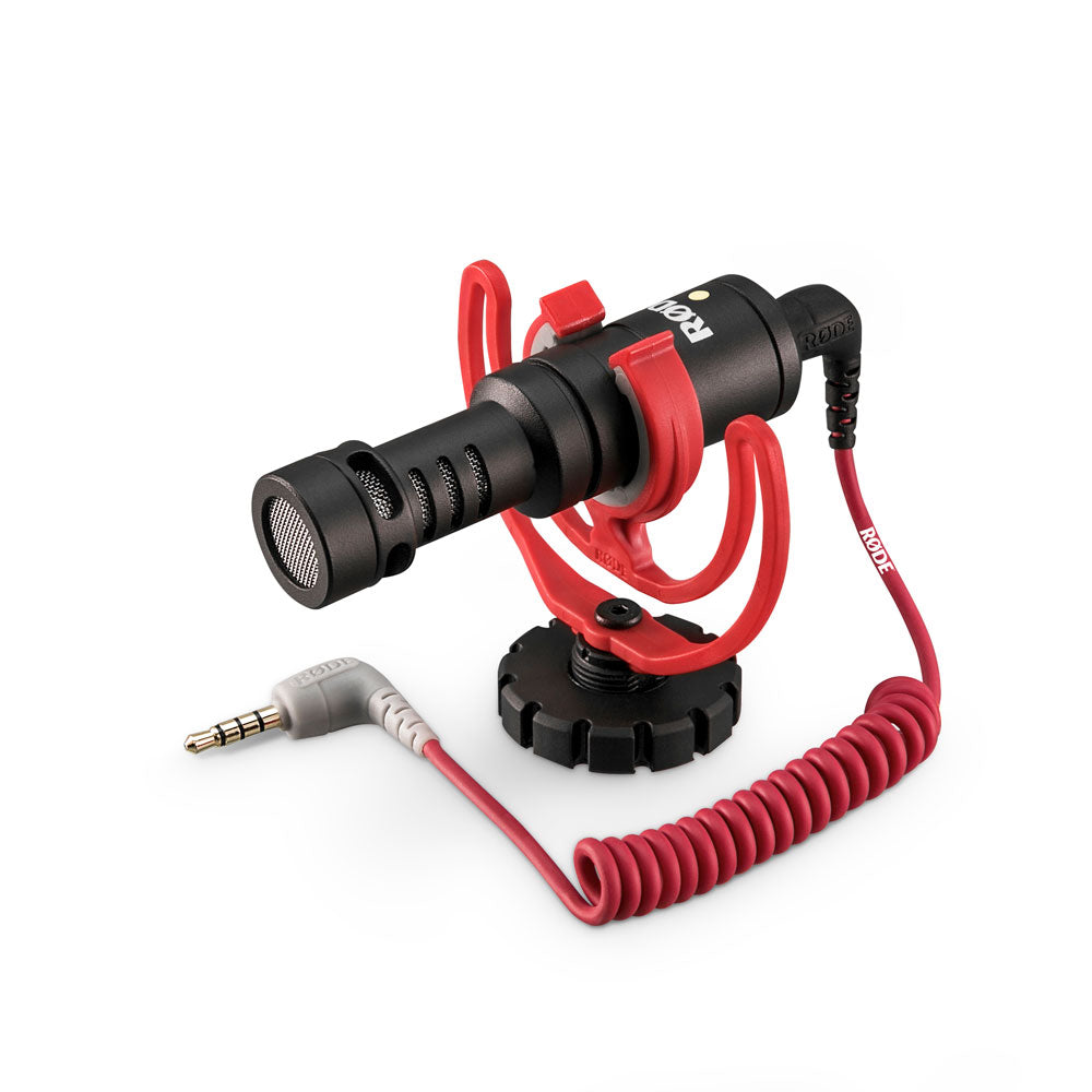 RODE VideoMicro Compact Directional On-Camera Microphone With Shockmount,  Windshield and Patch Cable