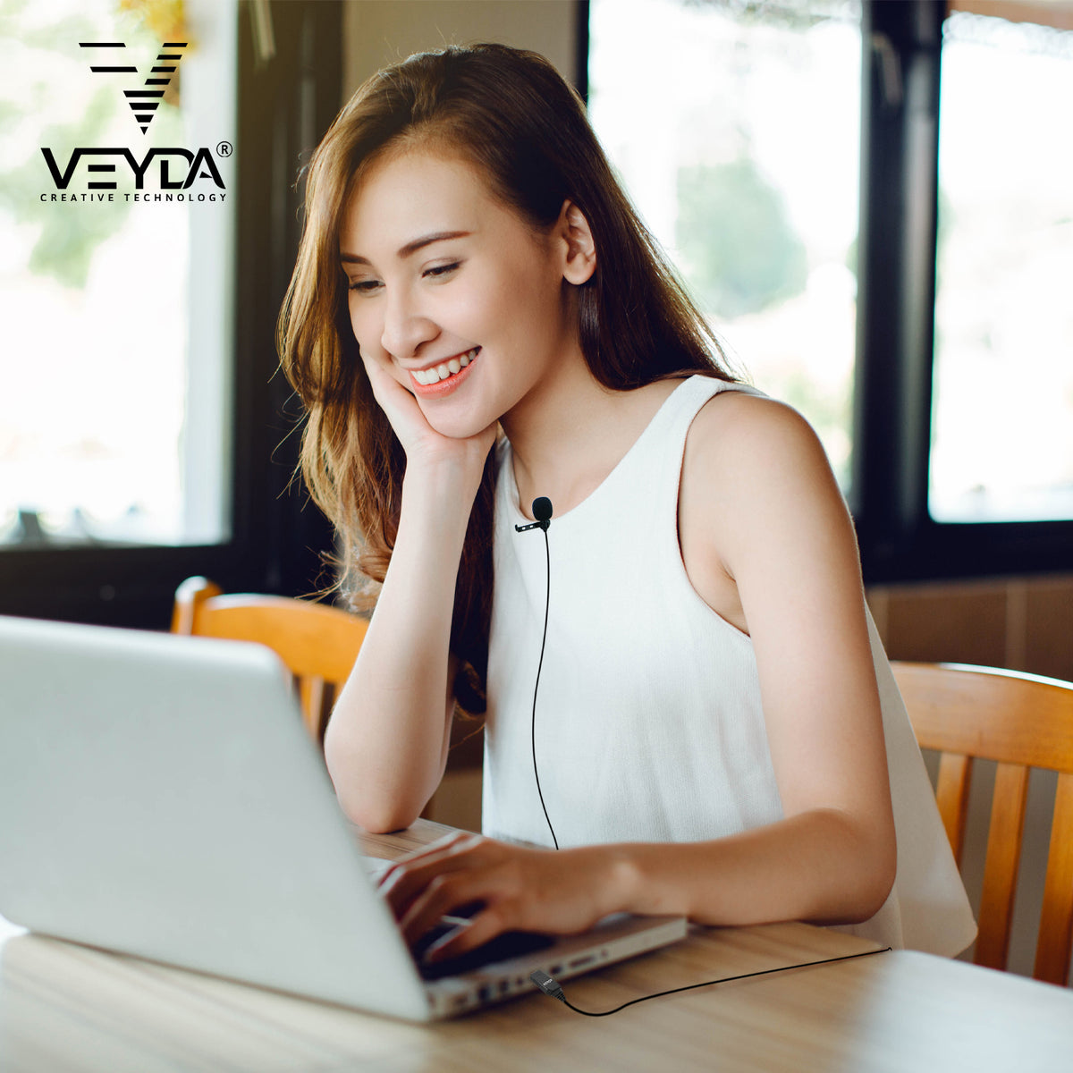 VEYDA VD-LU1 USB LAVALIER  MICROPHONE - CamCaddie.com