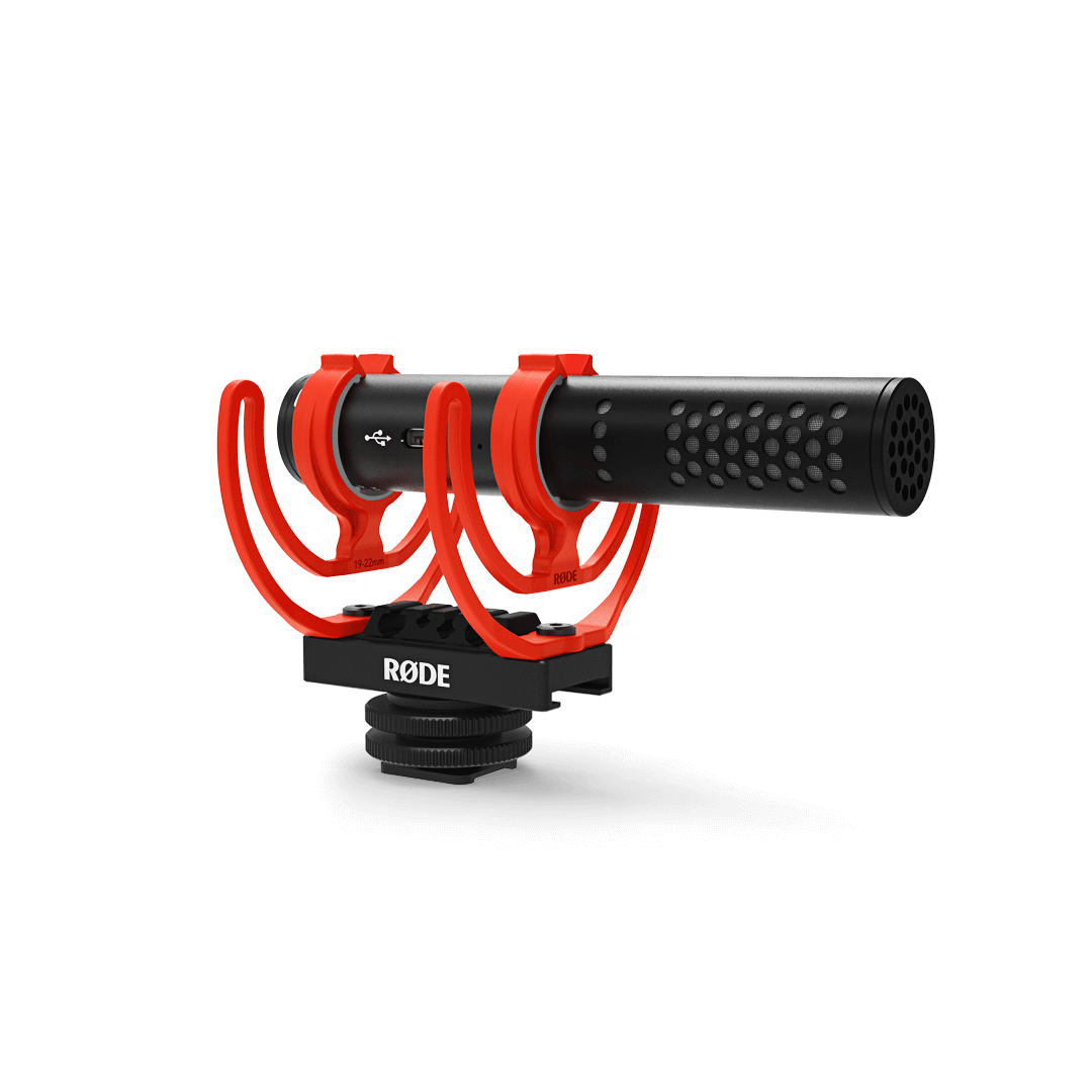 Rode VideoMic GO II Ultracompact Analog/USB Camera-Mount Shotgun Rode VideoMic GO II Ultracompact Analog/USB Camera-Mount Shotgun